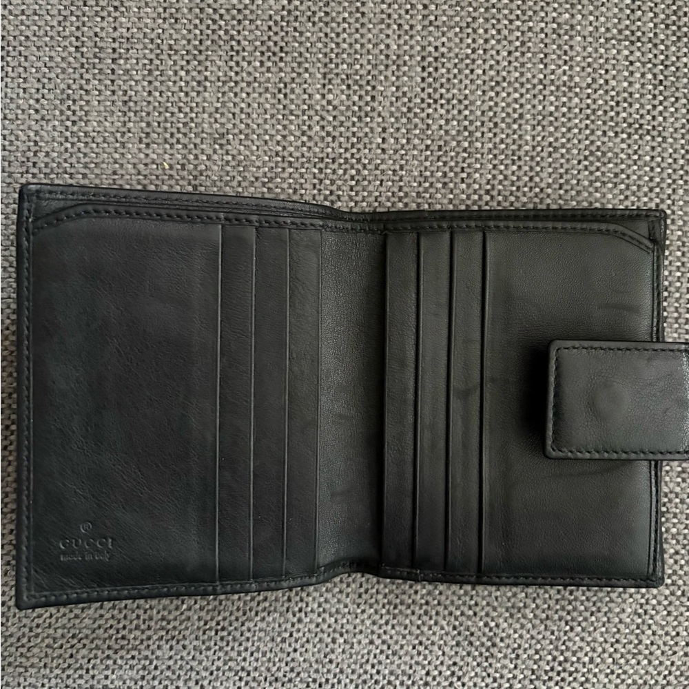 Gucci Black Leather Wallet - Picture 4 of 6